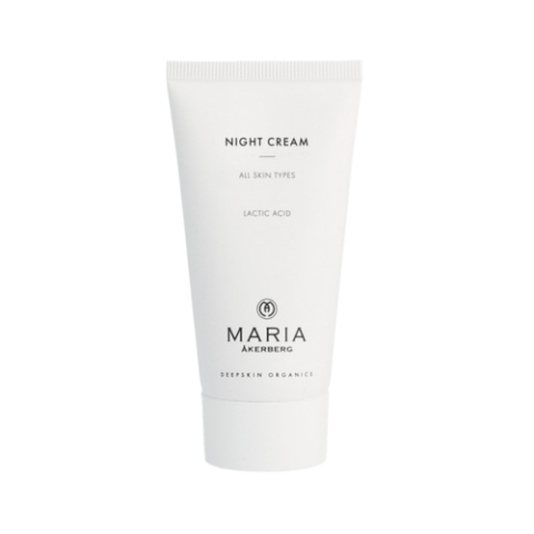 Maria Akerberg Night Cream niisutav nahka uuendav öökreem kõikidele nahatüüpidele